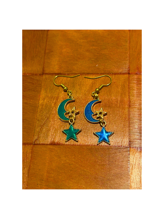 Celestial Multicolor Earrings